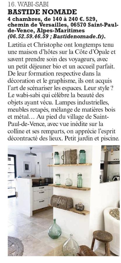 Bastide Nomade - Guest House แซงต์-ปอล-เดอ-วองส์ ภายนอก รูปภาพ